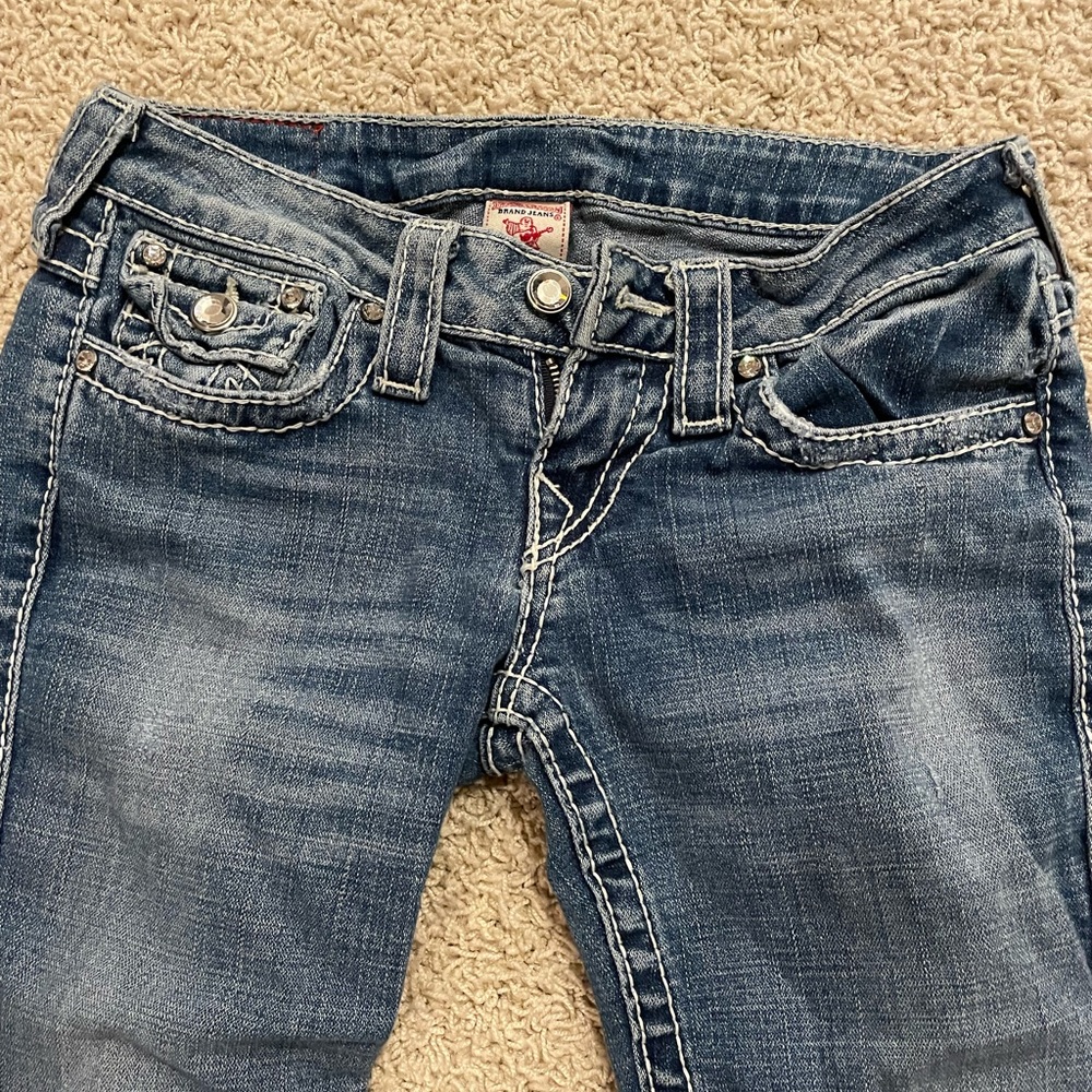 True Religion Boot Cut with Bling, 25